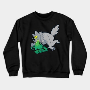 Puke Wolf Crewneck Sweatshirt